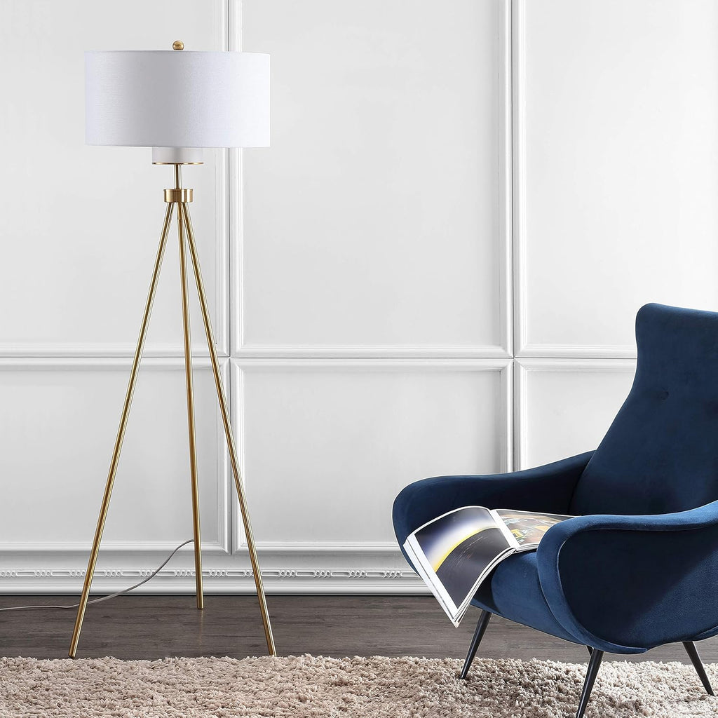 Brass and Gold Floor Lamp R154372