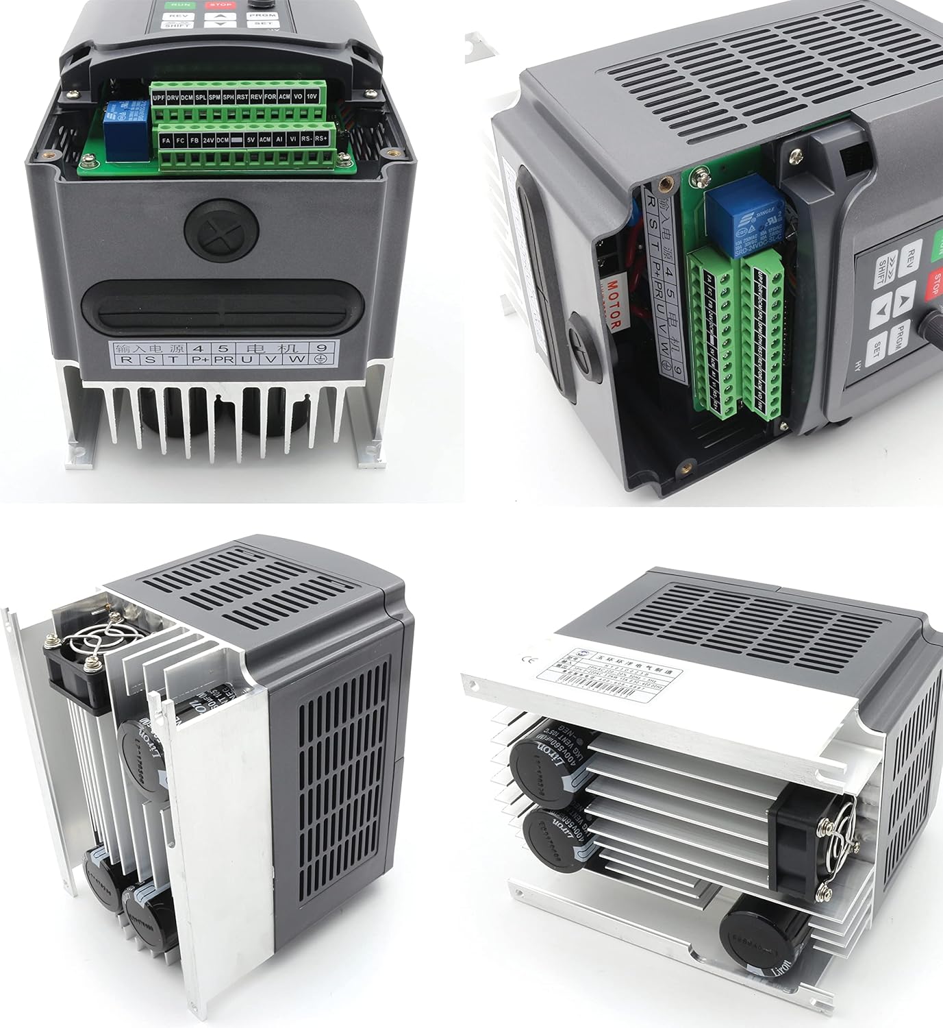 Variable Frequency Drive 220V 3KW 400Hz 13A Single Phase Input, 3 Phase Output Y217707