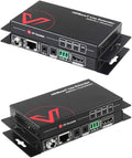 HDBaseT HDMI Extender Over Single Cat5e/6a/Cat7 Ethernet, 4K@60Hz 130ft, PoE IR RS232 HDCP2.2, HDR, CEC, EDID Z1888