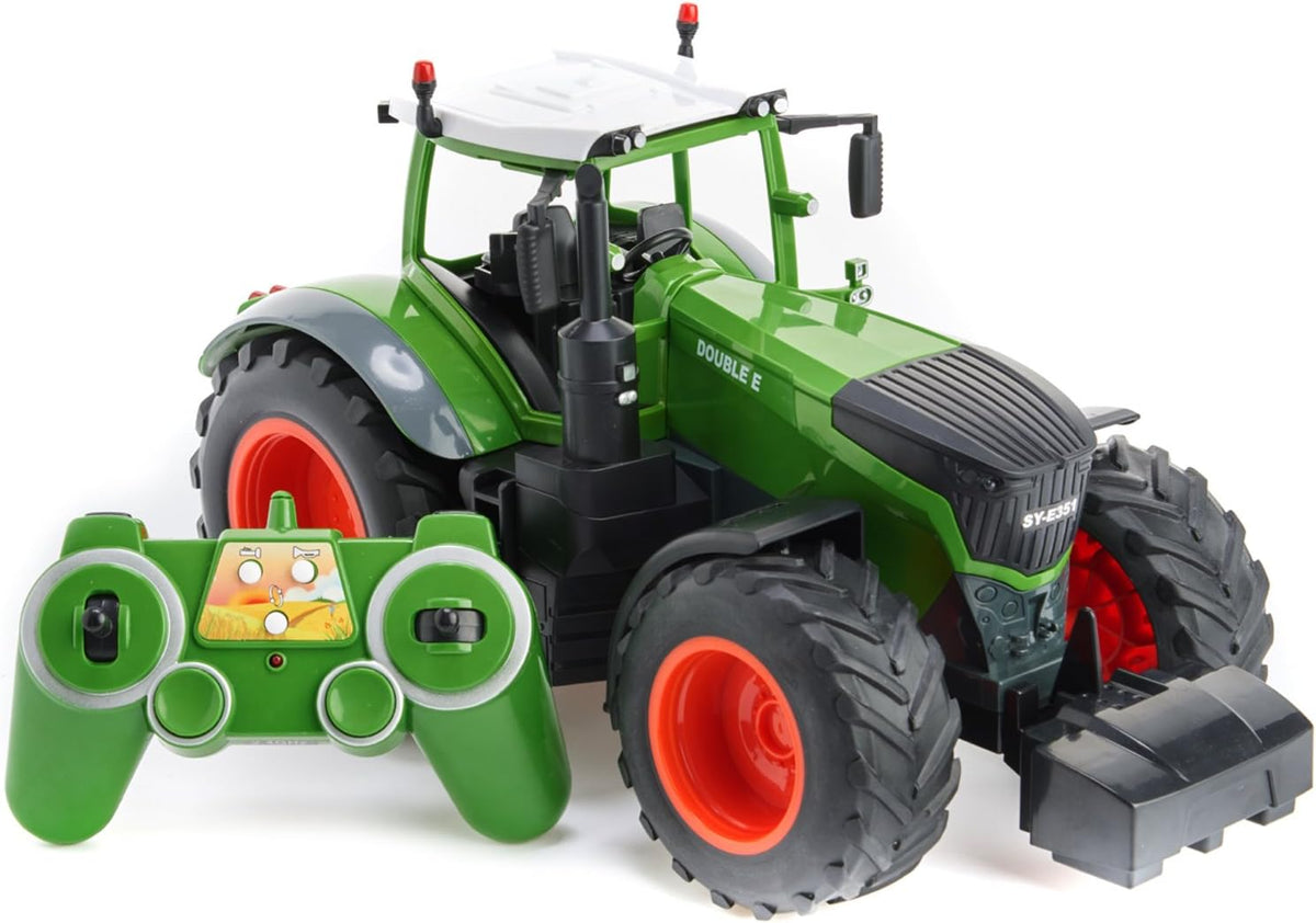 2.4Ghz RC Farm Tractor Remote Control Construction Toy Pack of 2 F79850