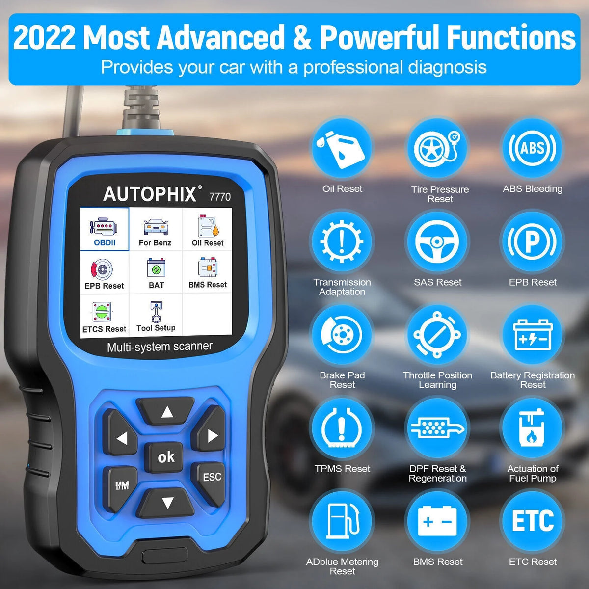 OBD2 Scanner Automotive Diagnostic Tool T7978