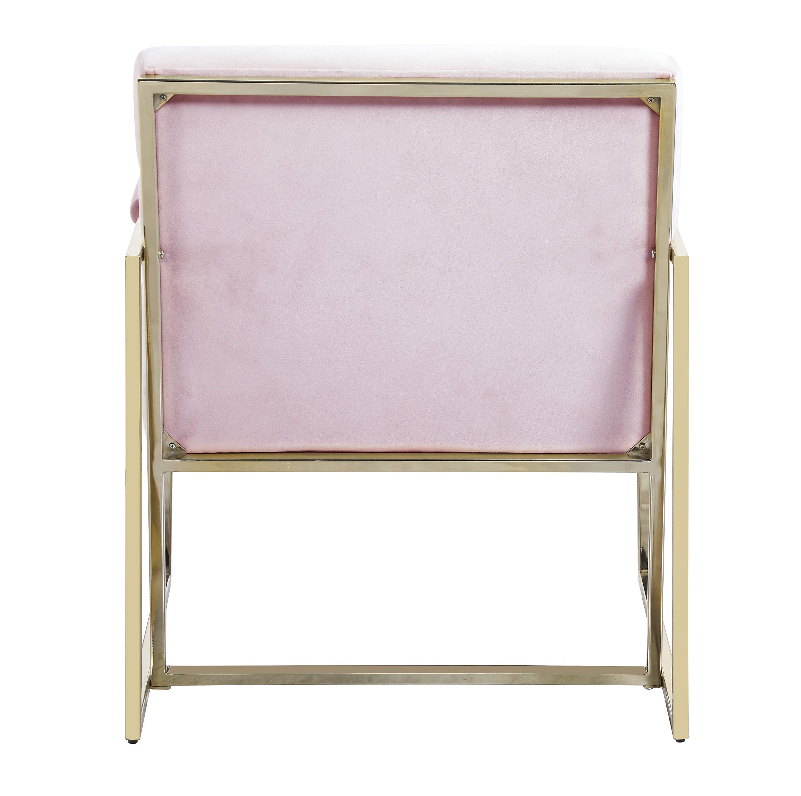 Pink Velvet Lounge Chair T600