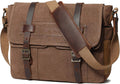 Canvas Messenger Bag Laptop Briefcase E19570