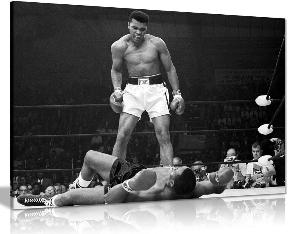 Knock Out Canvas Wall Art Picture Print (12x8in) N5677