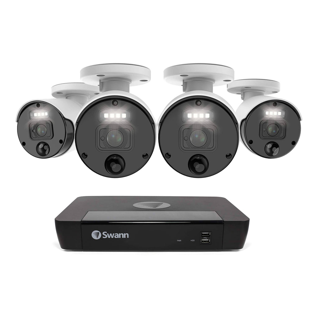 4 Camera 8 Channels PoE NVR Security Camera System K97069