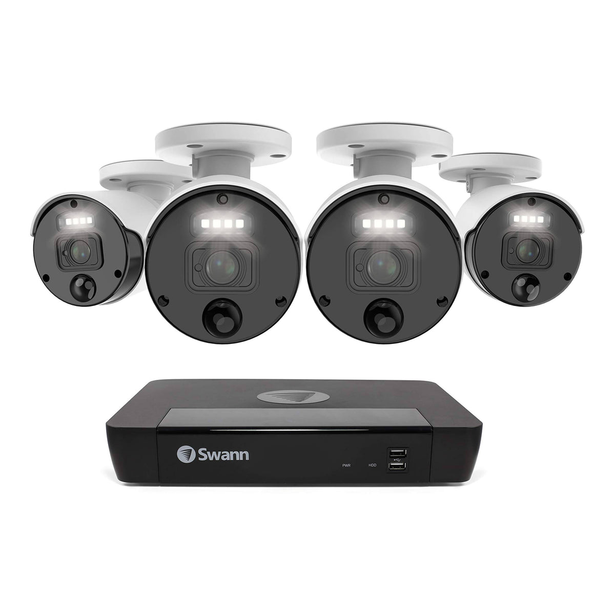 4 Camera 8 Channels PoE NVR Security Camera System K97069