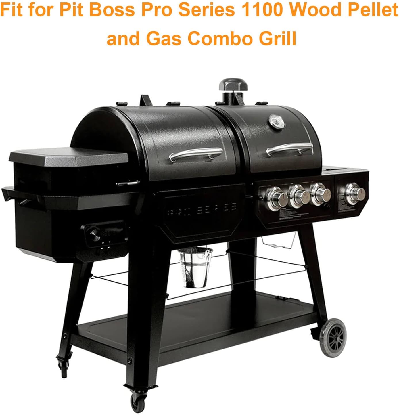 Stainless Steel Grill Burner with Porcelain-Enameled Heat Plate W167107