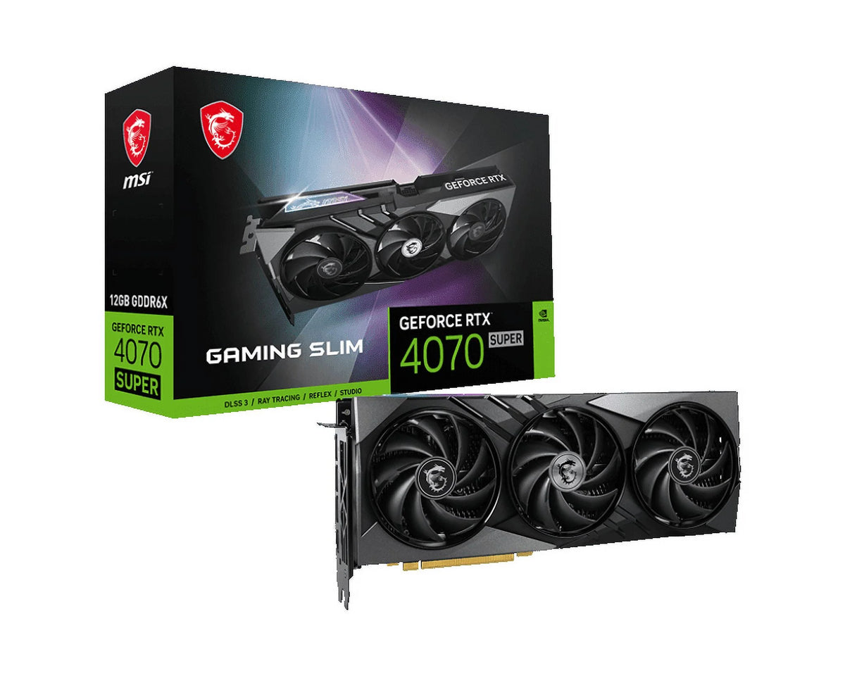 GeForce RTX 4070 SUPER 12G Graphics Card, 12GB GDDR6X, PCI-E Gen 4 P73670