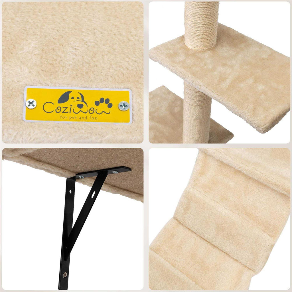 Wall Mounted Shelves Set Cat Tree S419