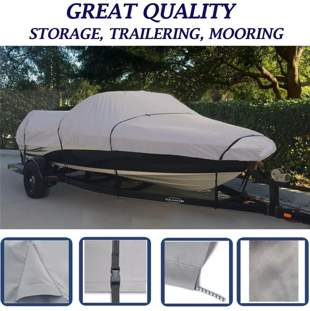 Boat Cover for STARCRAFT FISHMASTER 160 T 1995-1997 V9696