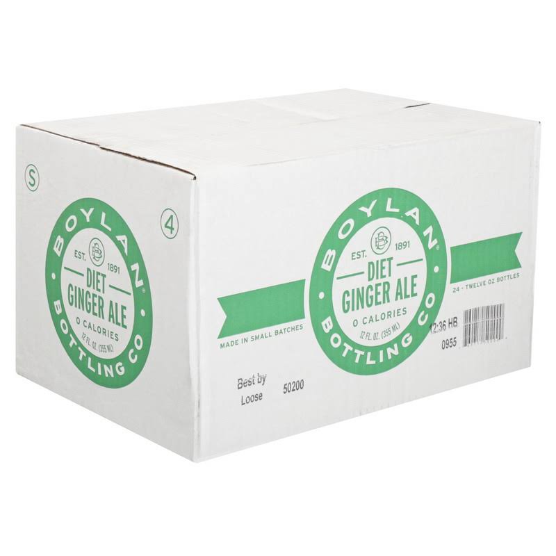 Diet Ginger Ale 6-4-12 Fluid Ounce D142111