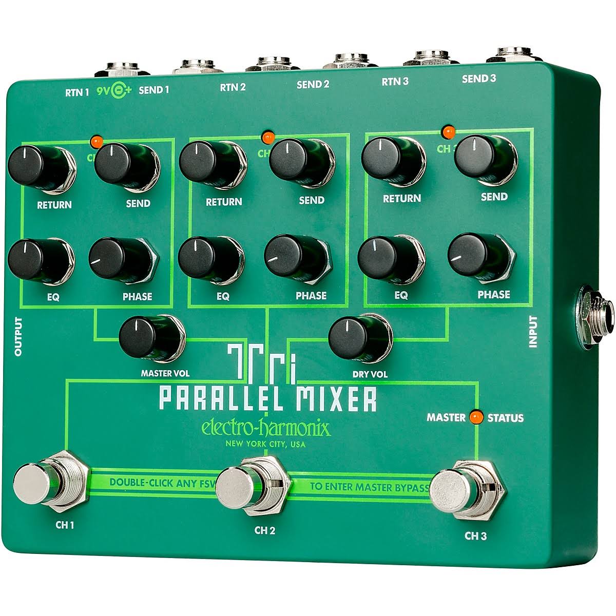 Tri Parallel Mixer Effects Loop Mixer Switcher G83793