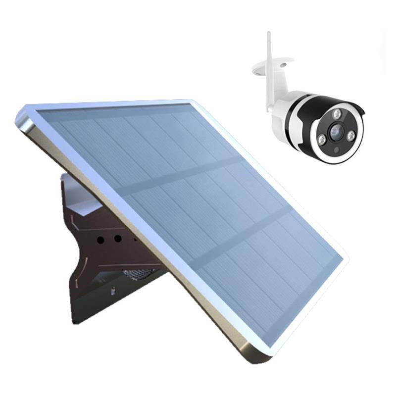 70W 330WH Battery 1 WiFi Camera High Voltage Solar Panel in Silver R859