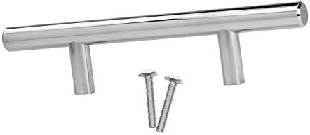 20 Pack Brushed Nickel Steel T Bar Pull Handle J77814