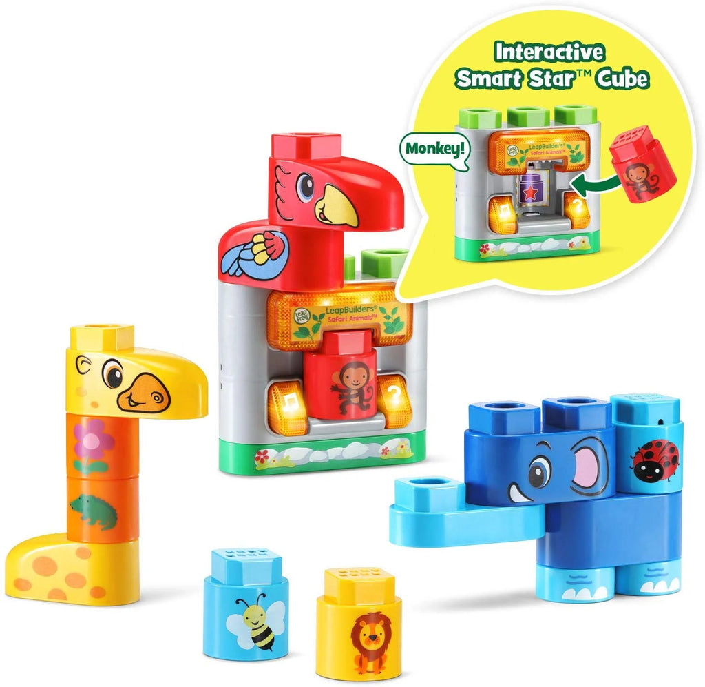 Safari Animals Learning Blocks Toy A398430