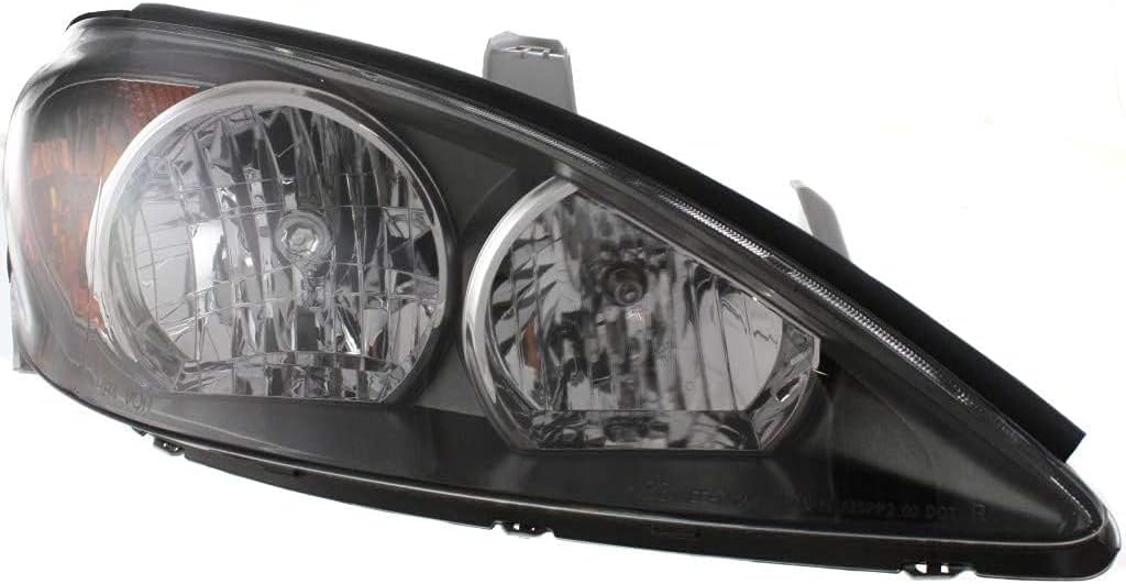 2002-2004 Toyota Camry Headlight Driver Side Black K19570