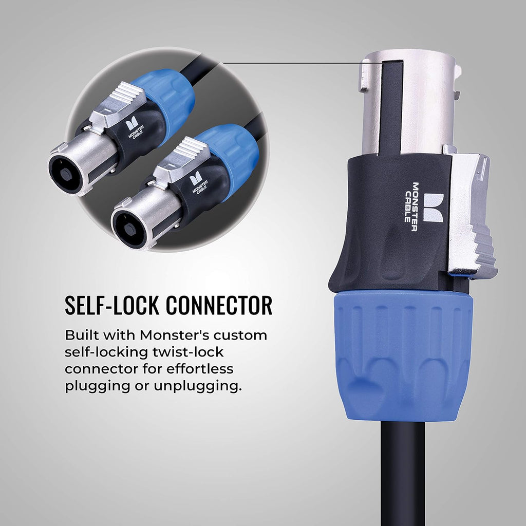 6ft Speaker Cable with Speak,On Connectors W460