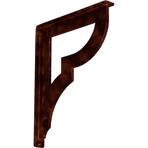 Antiqued Copper Wrought Iron Bracket C962