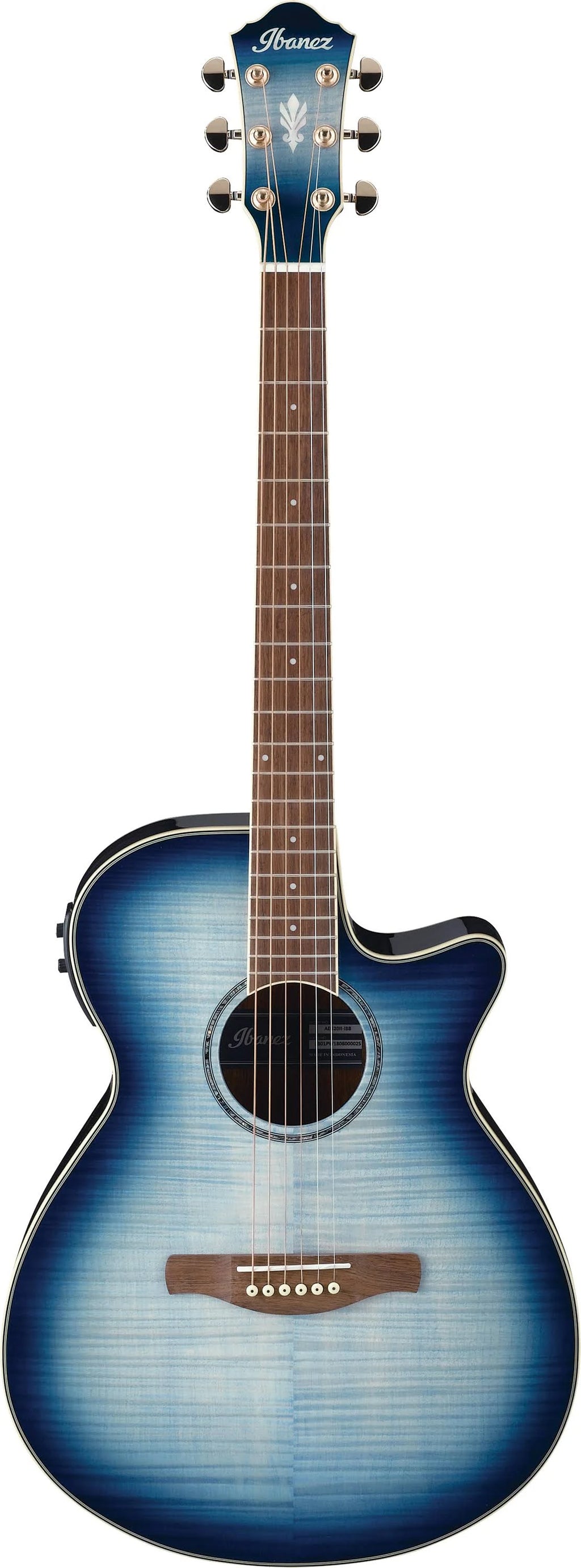 Indigo Blue Burst Acoustic Electric Guitar H88138