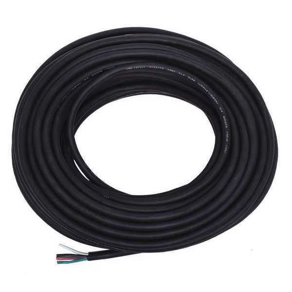 16 AWG 4 Conductor Portable Cord 300V 100 ft. BK C622