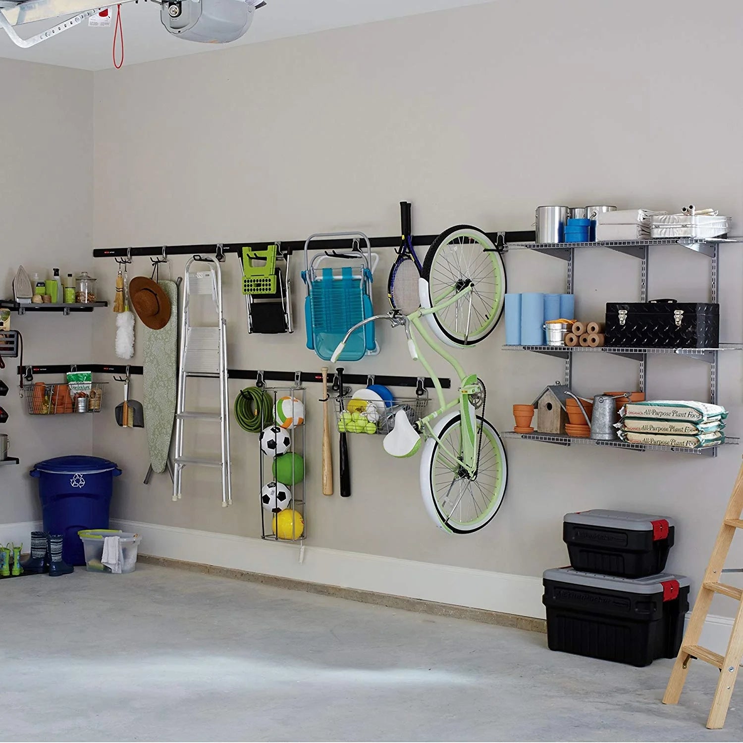 12 Pack Wall Mount Hook Garage Organizer P64108