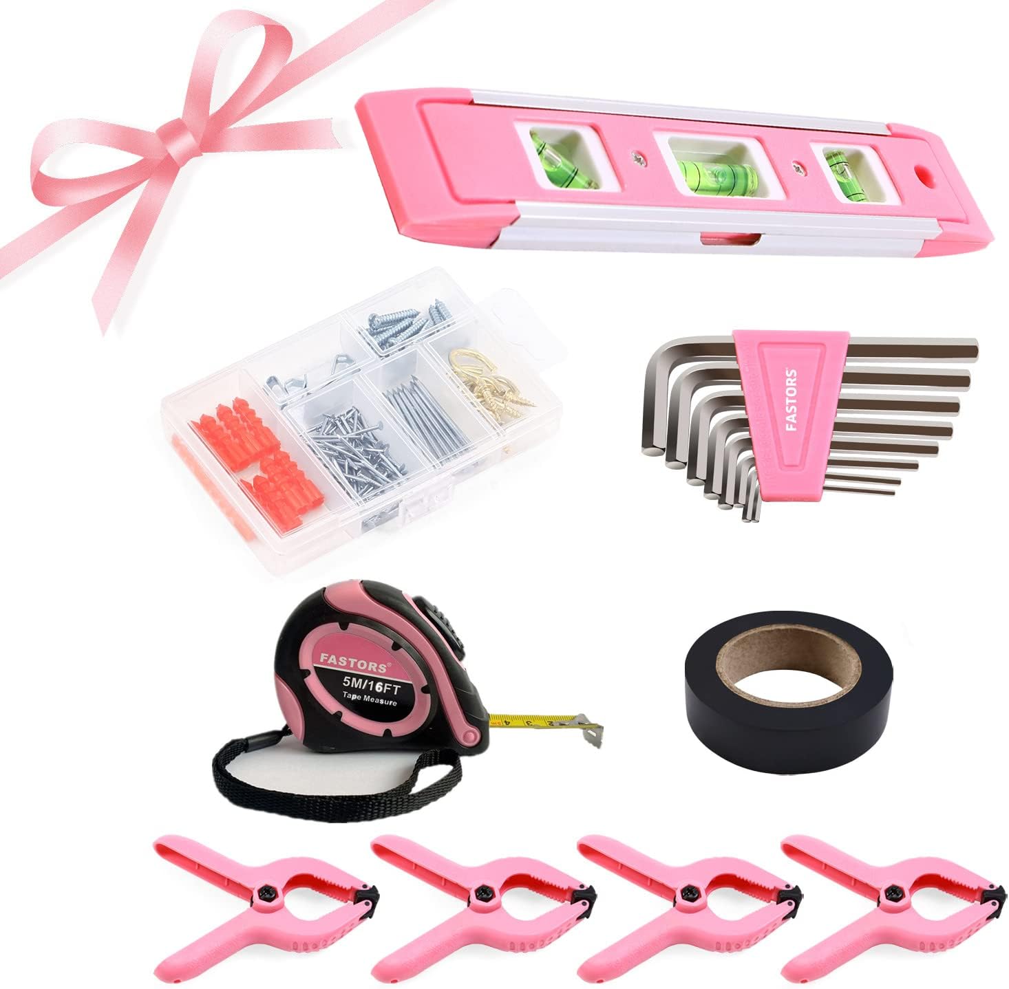 Pink 228-Piece Tool Set with Tool Bag H262