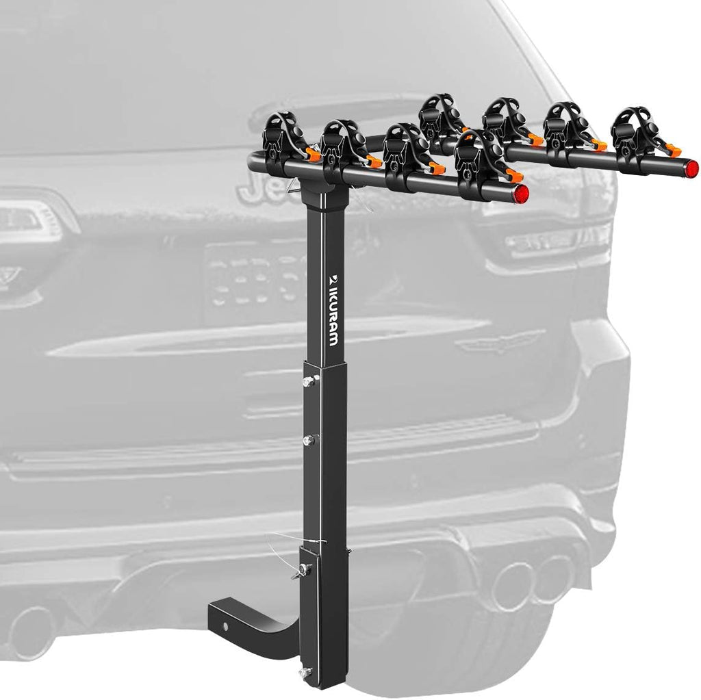 4 Bike Hitch Mount Double Foldable Rack X891