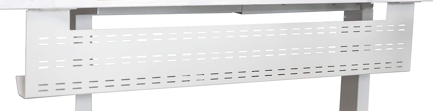 Black Under Desk Cable Management Tray Z261