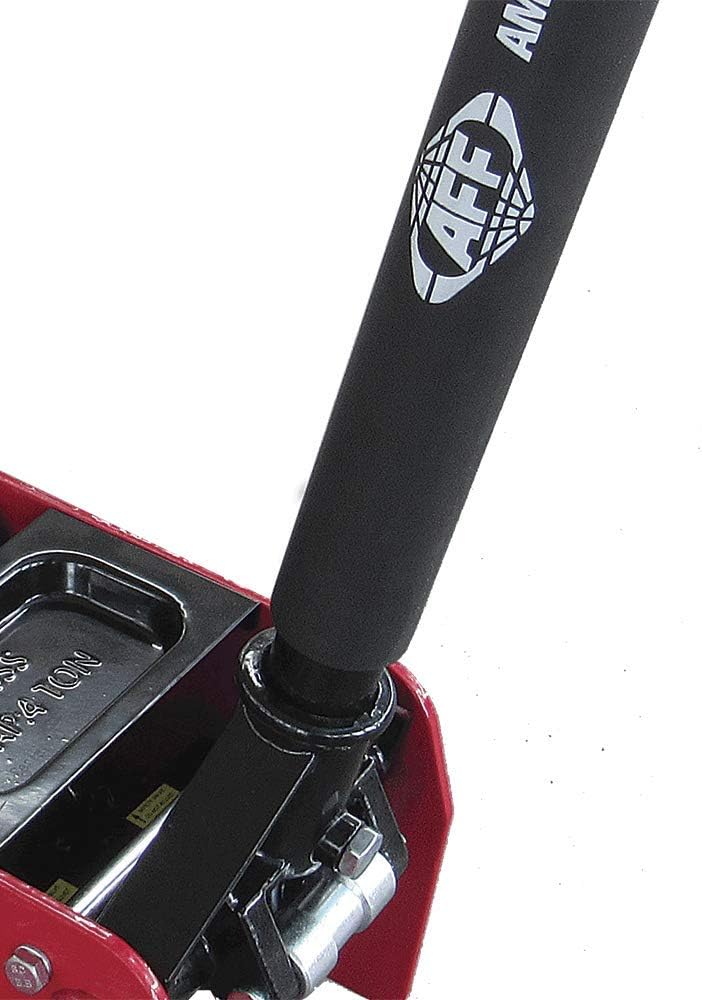 4 Ton Hydraulic Floor Jack with Safety Bypass and Swivel Casters W194244