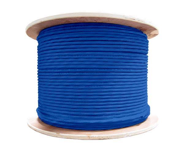 Cat6 Plenum Shielded CMP Solid Copper 23 AWG 1000ft Ethernet Cable N36932