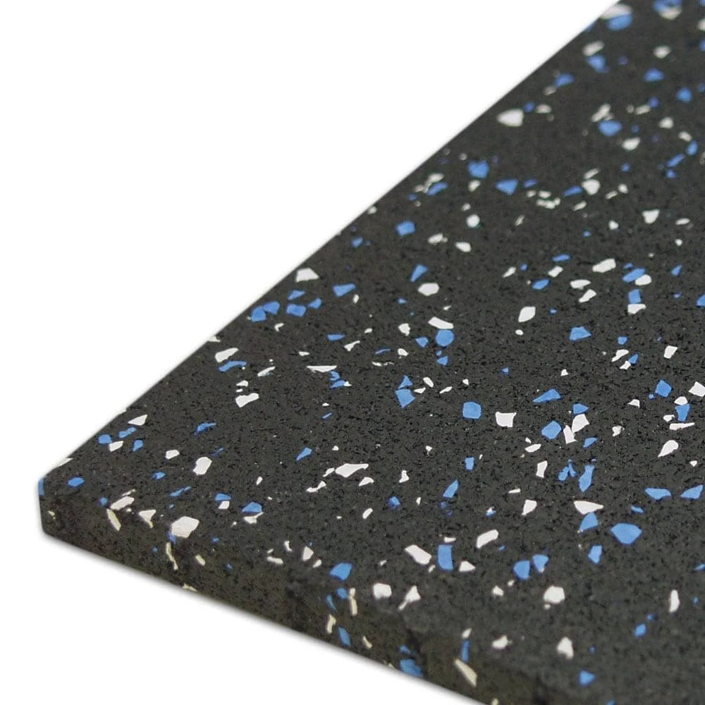 Recycled Rubber Flooring Rolls - Green Dot Y79283