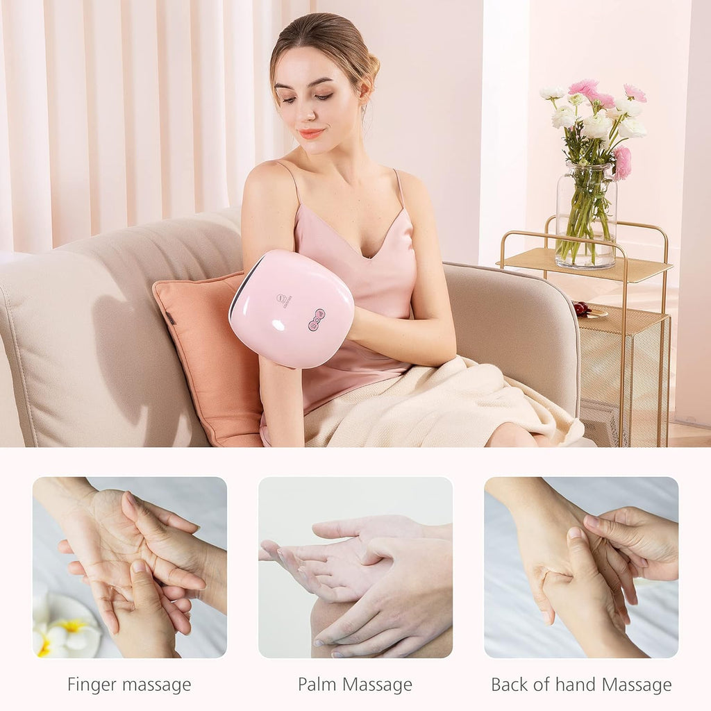 Rechargeable Hand Massager with Heat Q807393