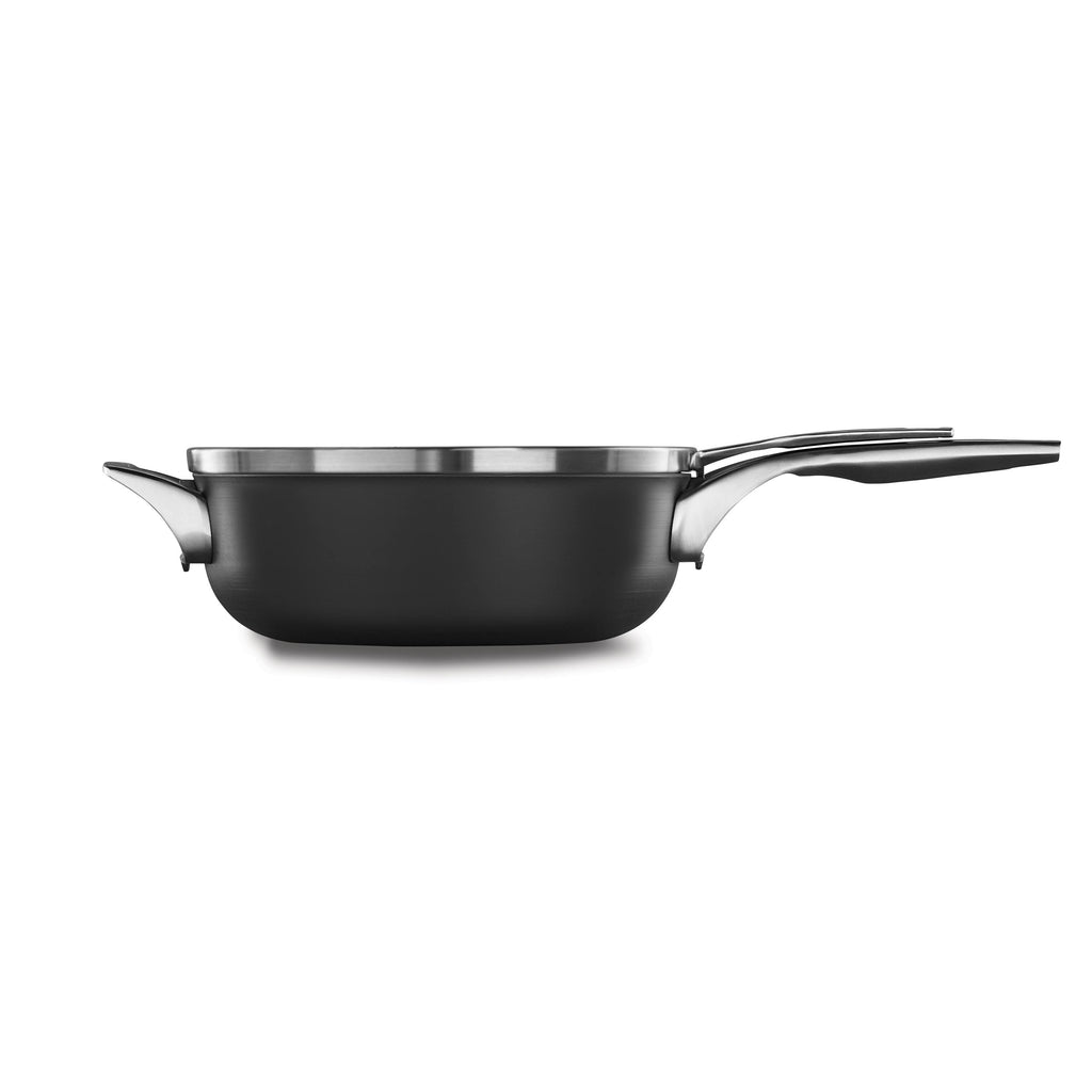 Nonstick 4-Quart Chef Pan with Lid S5003