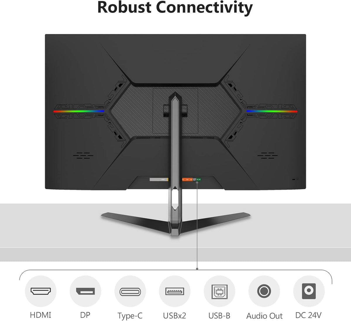 32 Inch 4K UHD IPS Monitor with USB Type-C Connectivity N688