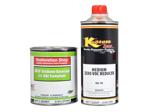 Neptune Blue Firemist Quart Urethane Basecoat Car Paint Kit Z621323