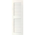Primed Pine Louvered Shutters Pair E849