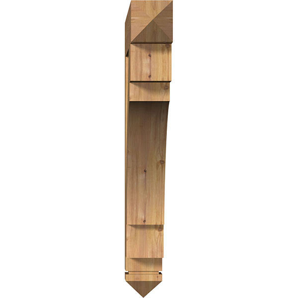 5 1/2x22W x 42x22D x 42x22H Western Red Cedar Bracket X740453
