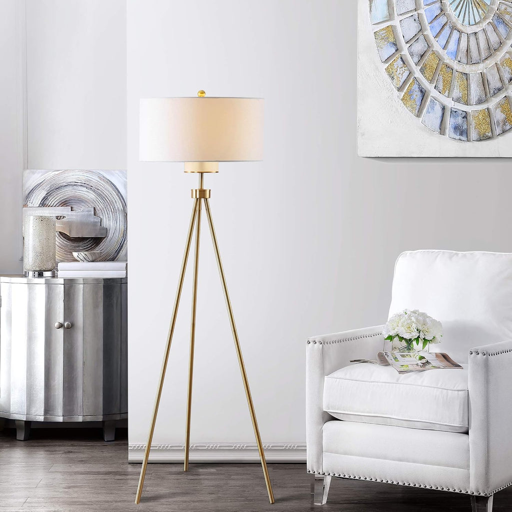 Brass and Gold Floor Lamp R154372