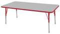 24x22 x 60x22 Adjustable Rectangular Activity Table D172