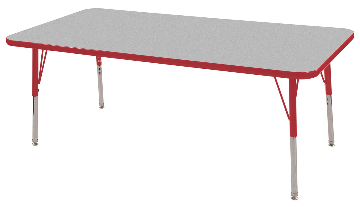 24x22 x 60x22 Adjustable Rectangular Activity Table D172