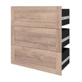 3 Drawer Set for 36W Closet Organizer in Rustic Brown K214263