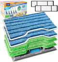 Reusable Vacuum Mop Pad Refills (1+2+2+2 Pads) D49059