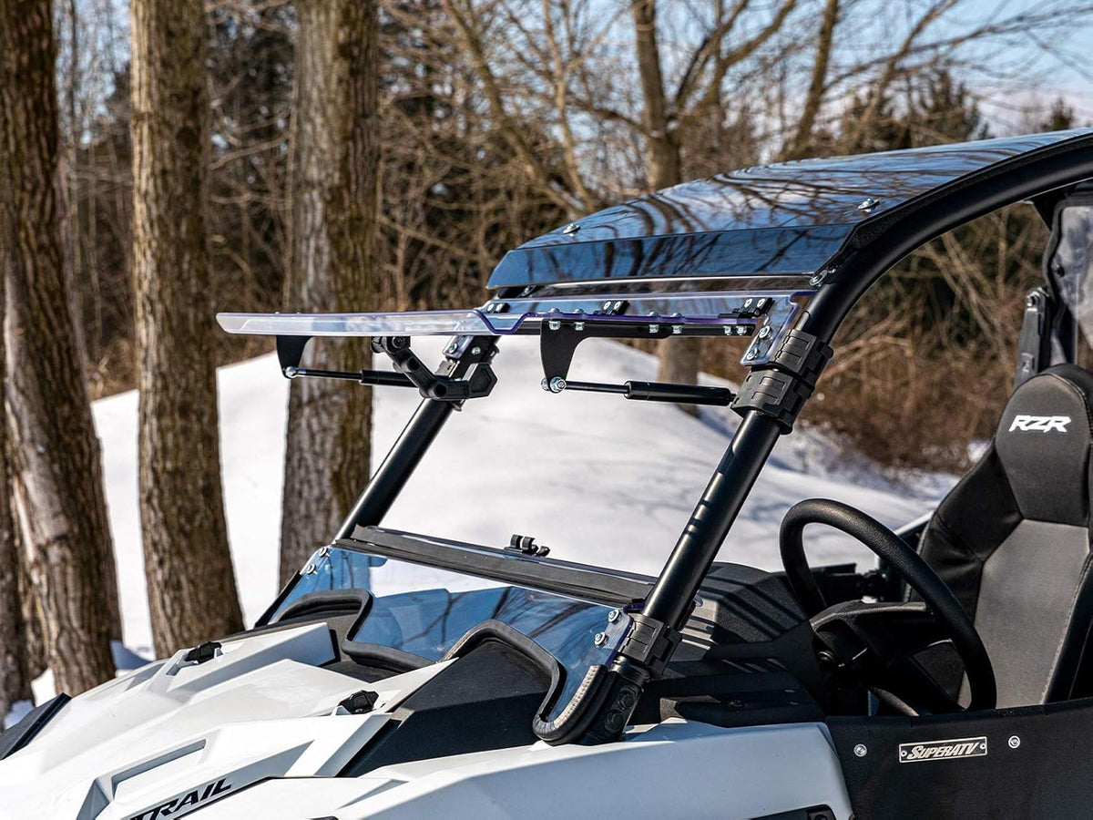3-in-1 Flip Windshield 1/4 Thick Polycarbonate R875683