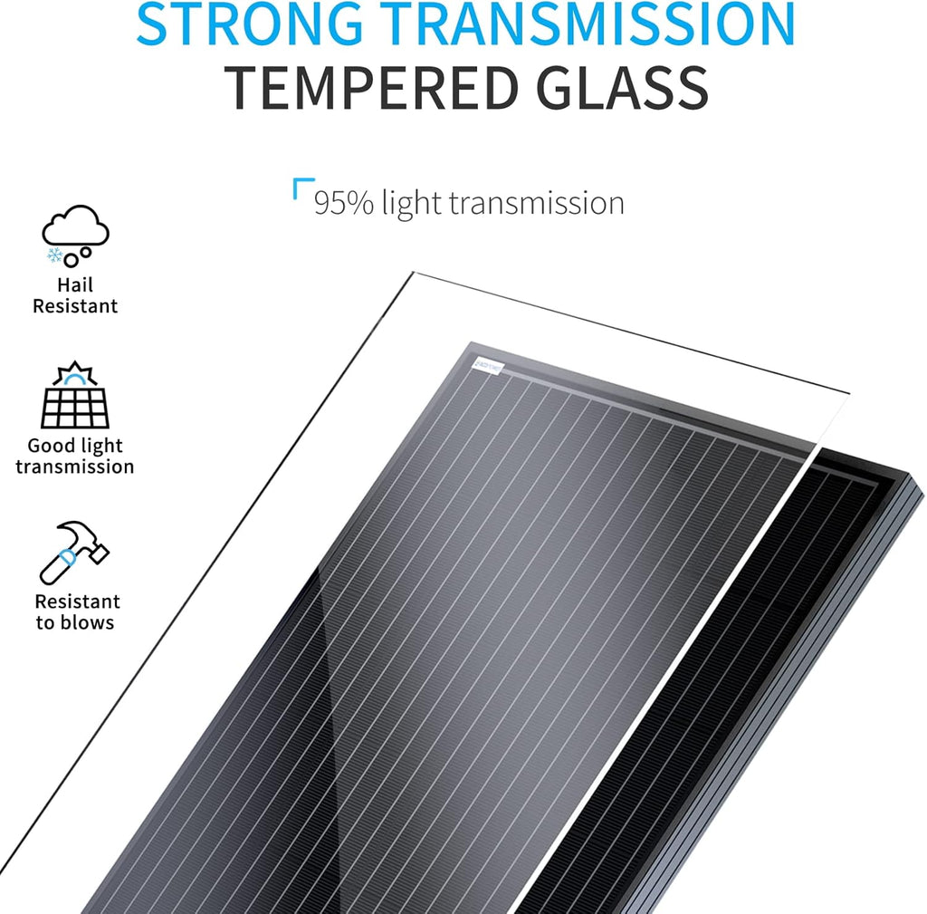 200 Watt Black Mono Solar Panel L67195