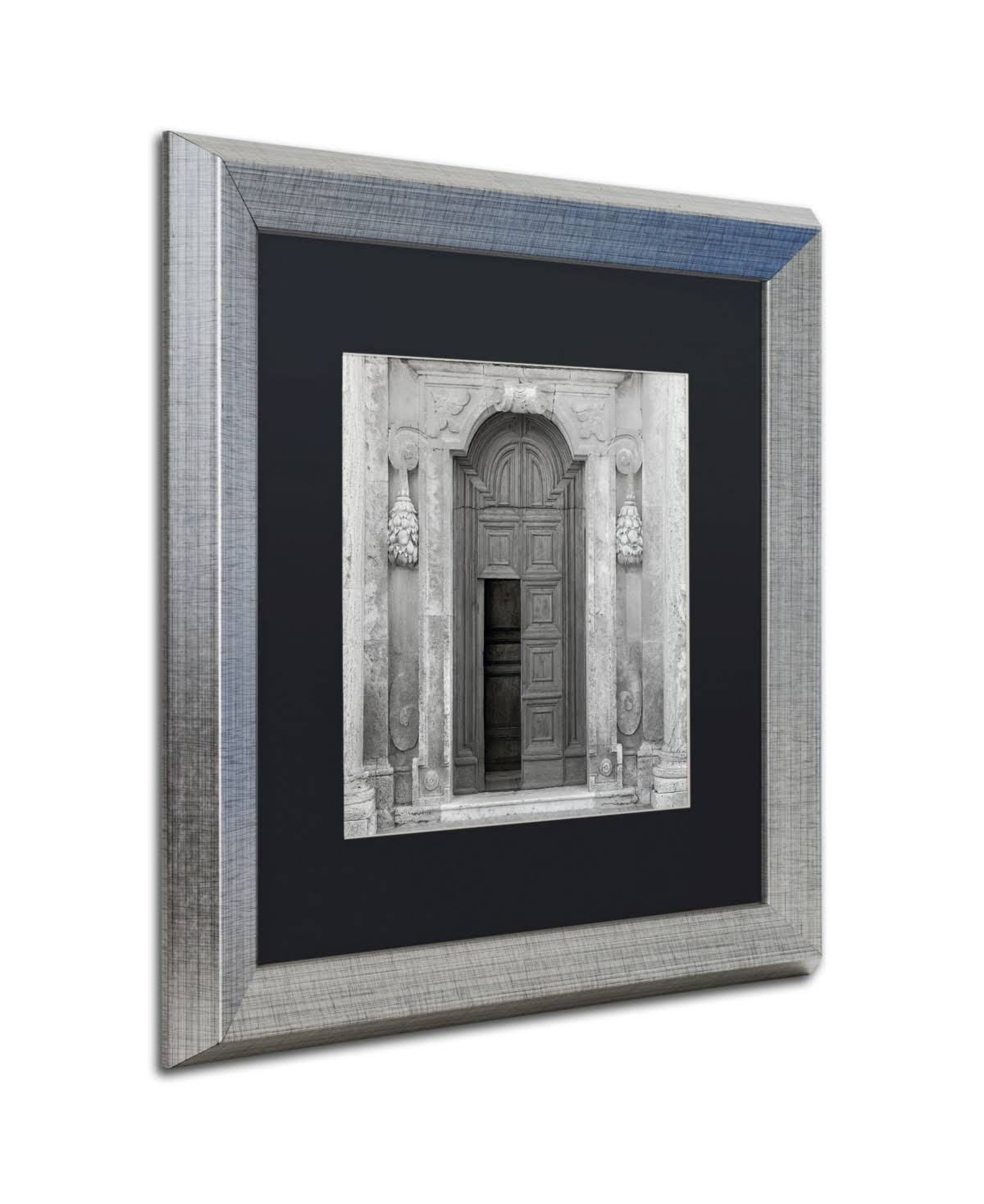 Black Matted Framed Art S51801