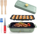 Nonstick Electric Griddle with 2 Interchangeable Pan P5888