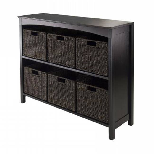 7pc Storage 3-Tier Shelf with 6 Small Baskets X195