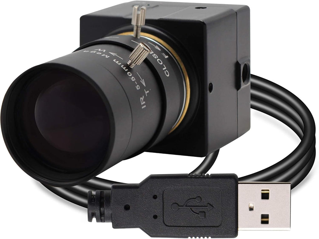 5-50mm Varifocal Lens USB Webcam 5 Megapixel with Aluminum Mini Case C380