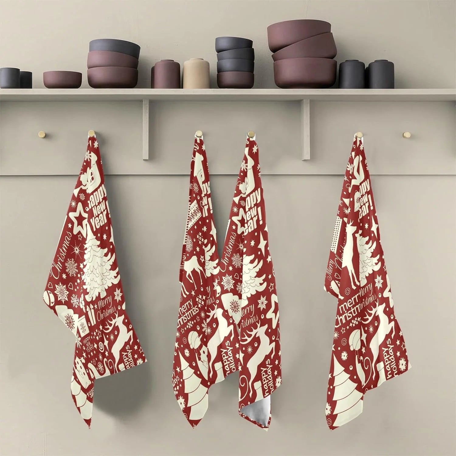 6Pcs Kitchen Dish Towel Set I1150