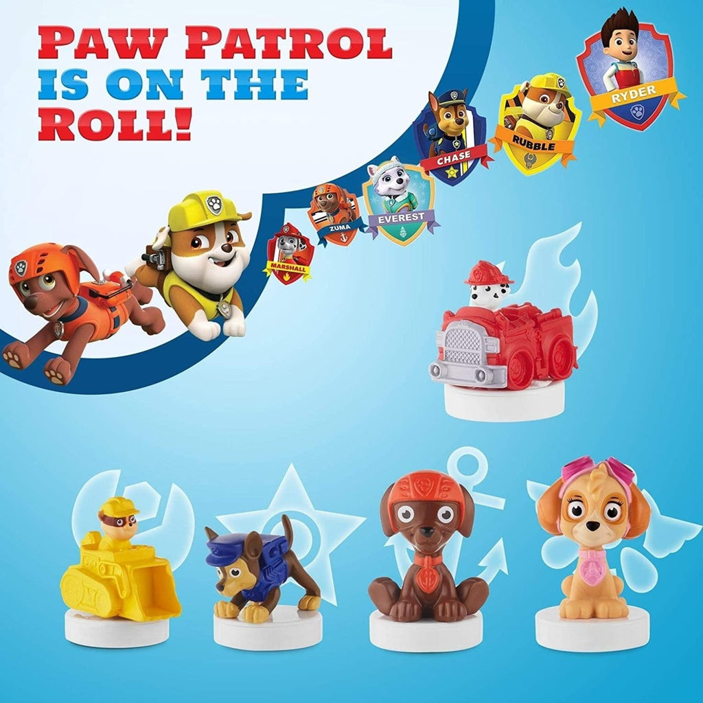 Paw Patrol Characters Stampers 5pk Zuma Rubble in Bulldozer Figure Set V547